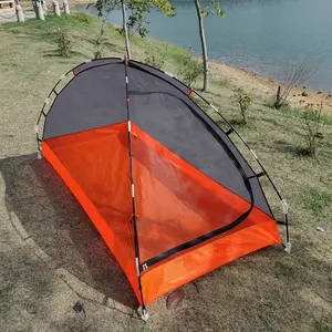 Portable Privacy Camping Tent Outdoor Double Layer Backpacking Ultralight Sun Shelter Waterproof