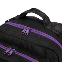 Sac à dos de voyage tactique 35L, approuvé par les compagnies aériennes avec poche pour bagages, compatible TSA, compartiment pour ordinateur portable 17'', sac de voyage urbain