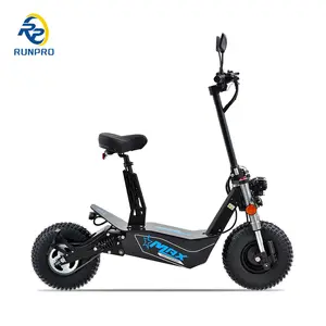 Potente EEC Off-Road Versión 60V20ah 3000W Alta velocidad Citycoco Fat Tire Scooter eléctrico