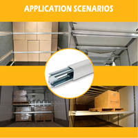 Poutre de soutènement en aluminium haute résistance, poutre de pont anti-corrosion avec extrémités zinguées pour la séparation des charges sur semi-remorques