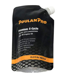 Bolsa de soporte brillante resistente a la corrosión de 15,5 oz, bolsa de sellado térmico para aceite de motor, líquido químico, Material de PE duradero - Product Image 1