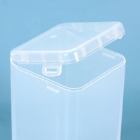 SUNSHING Boîte de rangement transparente en plastique pour marqueurs d'art, organiseur de tiroir de papeterie, support pour crayons pour l'école