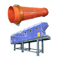 Système de tri des déchets urbains, usine de recyclage des déchets solides urbains, ligne de récupération des déchets urbains, séparateur d'air, tamis à tambour