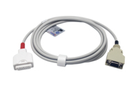 Câble SpO2 réutilisable compatible avec le moniteur Masimo, 2,2 mètres, câble adaptateur SpO2 de qualité médicale en TPU, sans latex