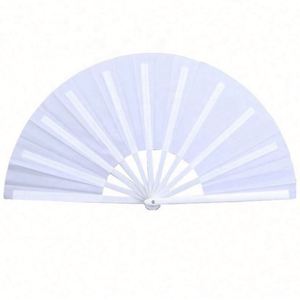 13INCH Promo Festival <b>Large</b> Clack Bamboo Hand Held <b>Fan</b> Custom - Product Image 4
