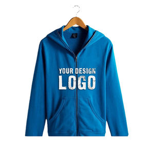 Hot Sales Casual Plus Fleece Full Zipper Masked <b>Cardigan</b> Mens <b>Hoodie</b> High Quality Thickened Plus Fleece Zip Men's Hoodies Coat - Product Image 1