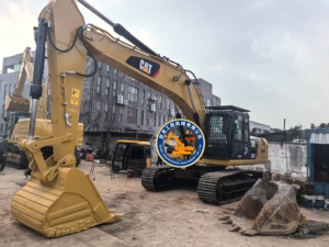 Excavadora Caterpillar Cat 325D de 25 toneladas, pocos horas de uso, original de segunda mano, 325DL 325D2 325D2L MH, tamaño mediano, 325D2 en venta - Product Image 6