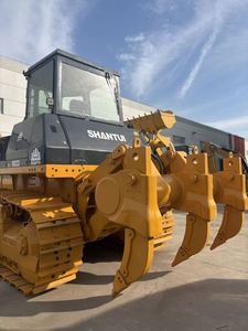 Bulldozer sur chenilles SHANTUI SD22 d'occasion, 220 CV, haute puissance, moteur Hitachi, 22 tonnes, boîte de vitesses, pompe, moteur, roulement - Product Image 4