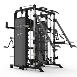 2022 Großhandel Herstellung Home Gym Kommerzielle Multifunktion strainer Gym Squat Rack Cage Multi gym Smith Maschine für den Heimgebrauch