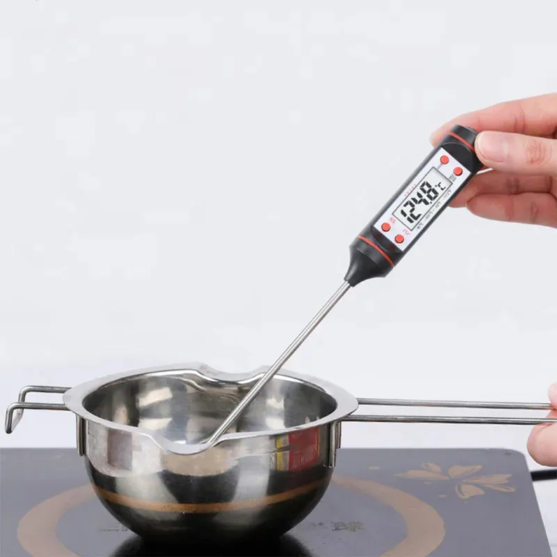 Küche Digitaler Bbq-Lebensmittelthermometer Fleisch Kuchen Süßigkeiten Bratgrill Speisen Haushalt Kochen Thermometer Maß Ofen-Thermometer-Werkzeug