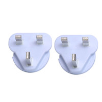 Adaptateur QJ UK Angleterre, connecteur C13, prise industrielle avec prise 220V 15A, matériau ignifuge PC