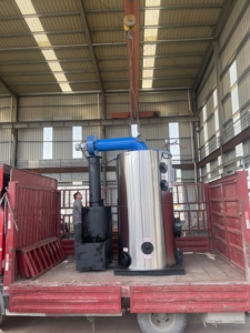 מחולל קיטור ביומסה אנכי במחזור טבעי של יונגשינג, מבנה צינורות מים-אש, ניטור מרחוק IoT, חיסכון באנרגיה - Product Image 3