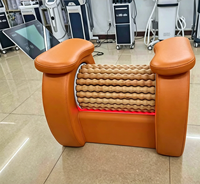 Nouveau fauteuil de massage corporel complet pour salon de beauté, relaxation et gestion du massage par ondes hybrides