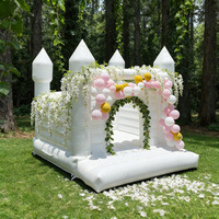 Grand château gonflable personnalisé, trampoline gonflable, maison de rebond gonflable pour les événements de fête, les mariages et les festivals, location