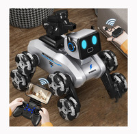 Intelligenter 8K Ferngesteuerter Roboterhund-Auto für Kinder Elektrisches RC-Tier mit Acht Rädern und Gestenerkennungsfunktionen
