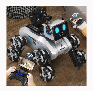 Coche inteligente de perro <span class=keywords><strong>robot</strong></span> con control remoto 8K para niños Animal eléctrico <span class=keywords><strong>RC</strong></span> con ocho ruedas Características de detección de gestos - Product Image 3