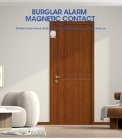 Sakelar Reed Magnetik Tertutup Normal OEM Cina, Sensor Pintu Jendela Berkabel untuk Sistem Alarm Keamanan