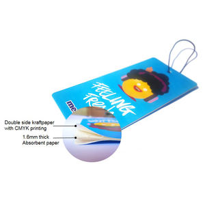 Deodorante per <span class=keywords><strong>Auto</strong></span> Personalizzato alla Moda Profumo su Carta con Forme Diverse - Product Image 2