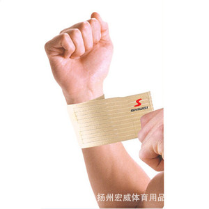 Shiwei Wrist Support Compression Bandage Non Slip For <b>Badminton</b> Fitness Adult Universal Size - Product Image 1
