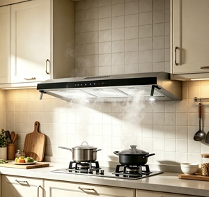 Extractor <span class=keywords><strong>de</strong></span> Humo para <span class=keywords><strong>Cocina</strong></span> Huatai, Silencioso, Ultrafino, Campana Extractora <span class=keywords><strong>de</strong></span> Bajo Ruido para el Hogar - Product Image 2