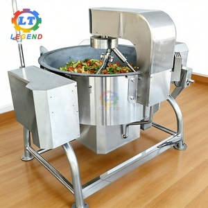 <span class=keywords><strong>Wok</strong></span> de Hierro Fundido de 150L con Agitación Automática a Gas para la Industria de la Hostelería China - Product Image 4
