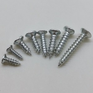 Flathead Gold Phillips <b>Screws</b> Inch Standard Thread Zinc Plated Iron <b>Screw</b> For General Use - Product Image 2