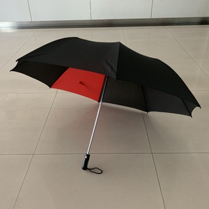 Parapluie de golf semi-automatique classique ALT Jinjiang, promotionnel, couleurs assorties, grande taille 120 cm, poignée en plastique, double pliage - Product Image 3