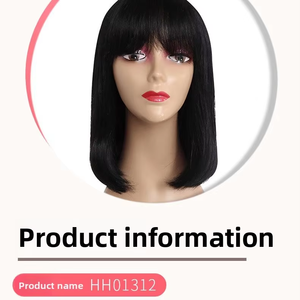 Pelucas de Cabello Brasileño Remy Liso y Pesado <span class=keywords><strong>Chyna</strong></span> con Encaje Transparente y Gorro Pequeño - Product Image 3