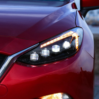 Phare avant LED pour MAZDA 3 Axela 2014 à 2016, ensemble de feu, lumière