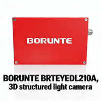 Caméra 3D à lumière structurée de haute précision BRTEYEDL210A avec moteur et boîte de vitesses pour la vision robotique et les systèmes de guidage de machines