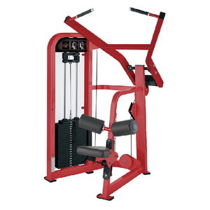Pelatih Gym dalam ruangan komersial dengan pelat beban Lat Pulldown Pin beban peralatan mesin pilihan untuk latihan - Product Image 1