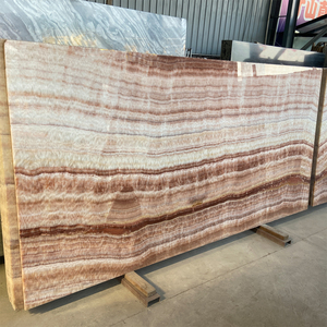 Azulejos de losa de ónix de miel translúcida Natural para encimera de cocina interior Panel de pared Villa decoración Interior baño comedor - Product Image 2