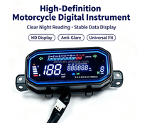 Compteur numérique de moto à prix d'usine, vente chaude, avec tachymètre, odomètre et jauge de carburant, compatible avec CG160 TITAN 2025