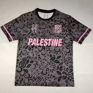 Camisetas de Fútbol Rosa de Alta Calidad FCPsg Ronaldo Palestina, Camiseta de Fútbol Brasil BarCan Japón, Camiseta de Fútbol Retro Personalizada de Neymar - Product Image 6