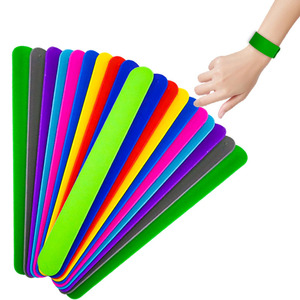 הצמד סיליקון מותאם אישית wristband עם הדפס ילדים מודפסים סמל הלהקה - Product Image 1