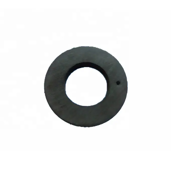 Multi-polar Ferrite Magnet Ring Axial Ring Magnet With 6 Pole