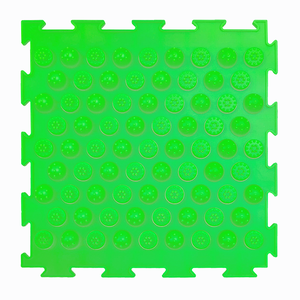 Teka-teki sensorik Set alas kaki akupresur, silikon Fidget mainan pendidikan modul karpet ortopedi untuk hiburan olahraga - Product Image 3