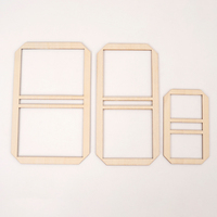 Nuevo kit creativo para hacer notas, kit hecho a mano DIY, kit para hacer notas de madera en Stock