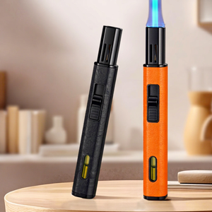 JOFI JT-HY9029 Handheld Direct <b>Refillable</b> Torch Lighter Metal Body Windproof Portable Outdoor BBQ & Cigar Lighter - Product Image 1