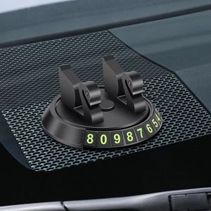 Support de téléphone de voiture universel rotatif à 360 degrés, pliable, pour tableau de bord, pour la navigation, anti-vibration, antichoc, support de voiture universel - Product Image 6