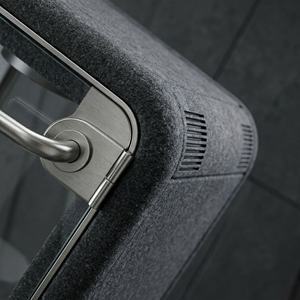 Cabine de réunion modulaire insonorisée portable en alliage d'aluminium moderne, personnalisée en usine, 35 dB - Product Image 4