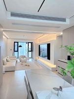Meuble TV moderne en panneaux de particules avec support mural pour salon et appartement - Écologique, durable, rangement personnalisable |   Supports TV