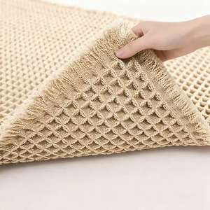 Luxury Handmade Reversible <strong>Waterproof</strong> Non-slip Waffle <strong>Bath</strong> <strong>Mat</strong> for Home &amp; Hotel Use Pet Friendly - Product Image 4