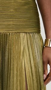 Robe de soirée d'été 2025 pour femme, sans bretelles, patchwork, maxi, sans manches, élégante, streetwear - Product Image 6