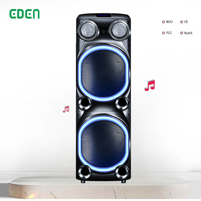 New Models Dual 12 Inch Speaker Cabinet pa Speakerwireless Speakers Subwoofer Active Speaker