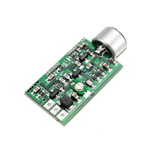 FM Transmitter Pickup Pick up Module Mini Wireless Microphone MIC Wireless Audio Transmitter FM Emission MIC Core Board V4.0