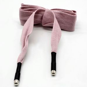 Cordón de lujo con logotipo personalizado de bajo MOQ para bolsos, prendas y zapatos - Acabado recubierto - Product Image 2