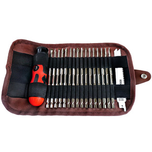 <b>Screwdriver</b> <b>Set</b> 20-40 Pcs Phillips <b>Bit</b> Chromium Vanadium Steel Anti Slip Handle Diy Tool Kit - Product Image 1