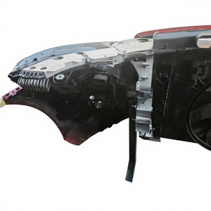 Kit de Carrocería de Auto de <span class=keywords><strong>Segunda</strong></span> <span class=keywords><strong>Mano</strong></span> para <span class=keywords><strong>Mercedes</strong></span>-Benz <span class=keywords><strong>Clase</strong></span> C C180 C300, Corte de Nariz, Labio de Parachoques Delantero, Faros Delanteros, Reemplazo de Parachoques - Product Image 4