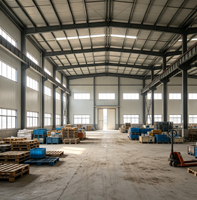 Bâtiment préfabriqué en acier galvanisé, entrepôt, atelier, hangar, ISO9001